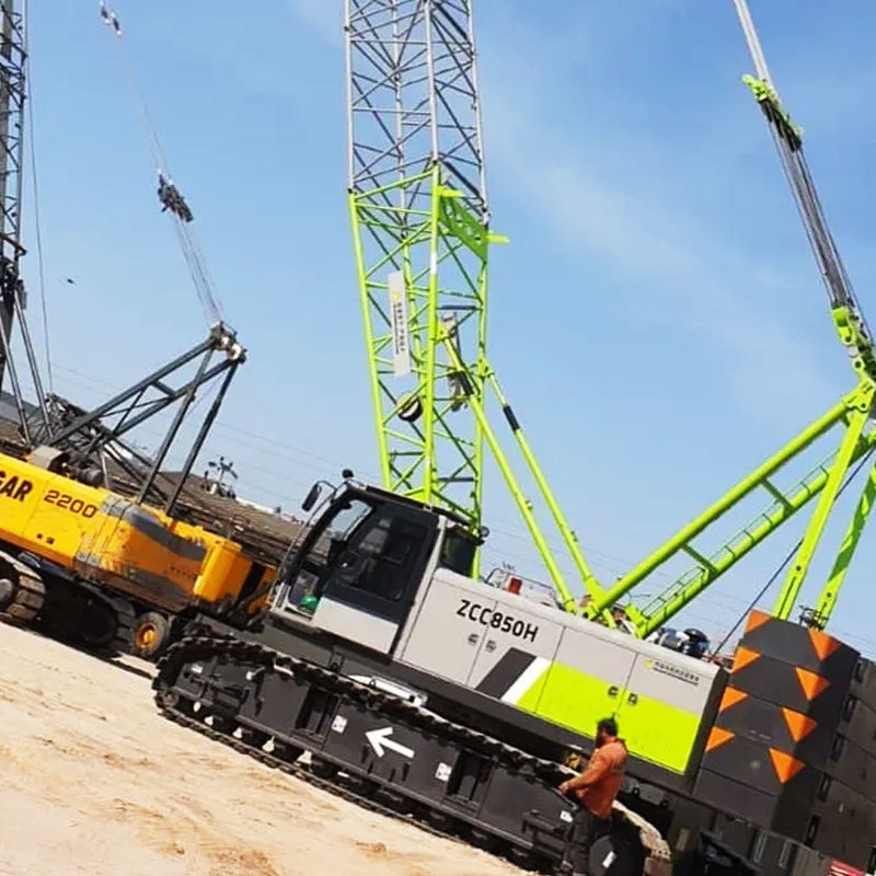 Potenziare il vostro progetto di costruzione con 7-15m Fixed Jib Lunghezza Crawler gru e motore a gas