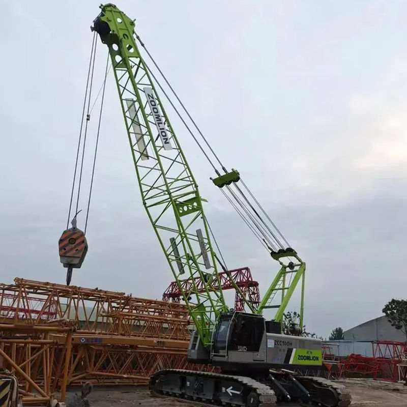 ZOOMLION 100 tonnellate Grande gru idraulica con 357 T.m di momento di sollevamento