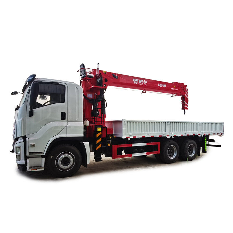 Isuzu 12 tonnellate 16 tonnellate pickup camion montato gru con telescopio Boom 19.5M Span 6 * 4