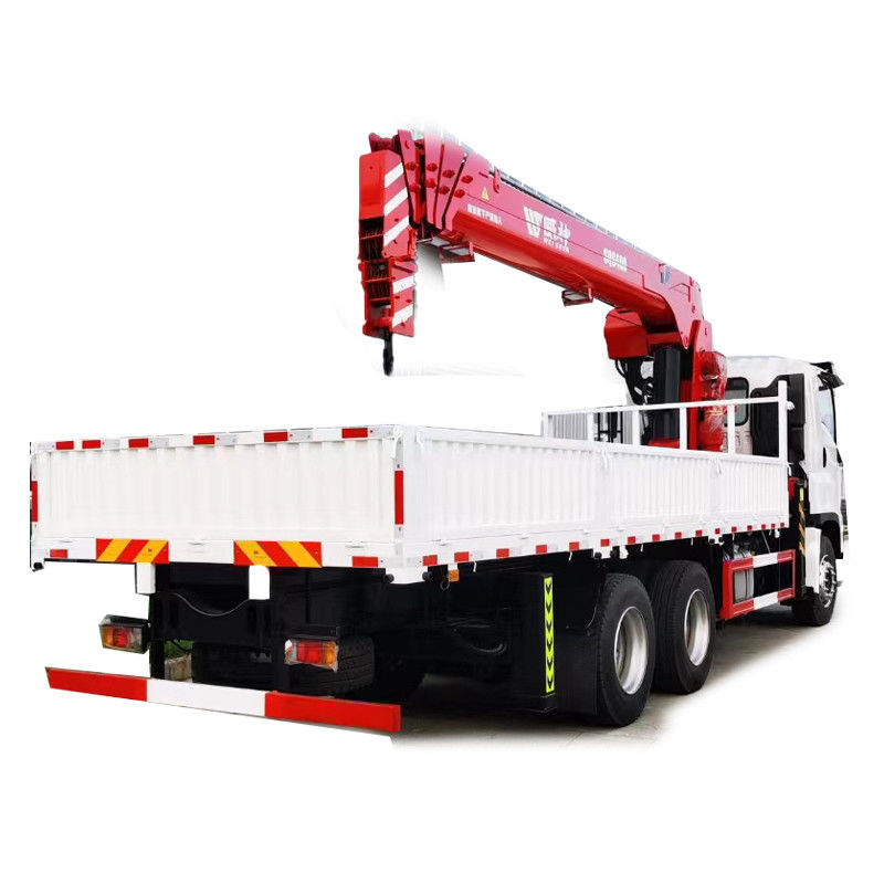 Isuzu 12 tonnellate 16 tonnellate pickup camion montato gru con telescopio Boom 19.5M Span 6 * 4