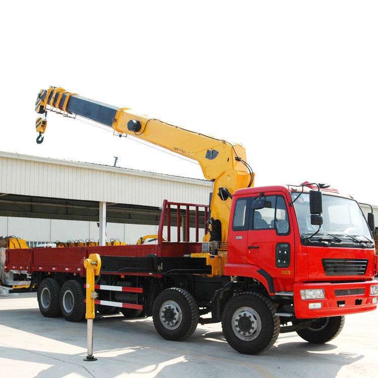 10 tonnellate Telescopic Boom Truck montata gru e con Outrigger Span di 2280-5580 mm