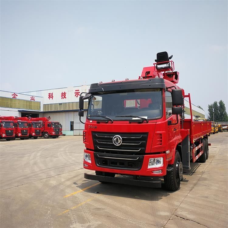 8 tonnellate Mini camion montato gru con 4m * 4 braccio boom e Eaton pompa idraulica