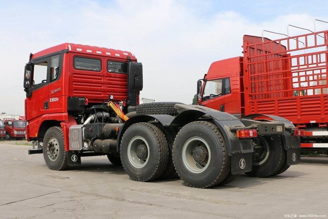 Guida a sinistra Usato Shacman 6*4 500hp Automobile Trattiore testa camion semirimorchio camion