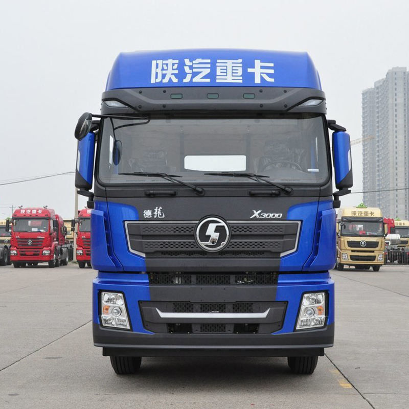 Asse anteriore HF9T Shacman 6x4 rimorchio Camion testa trattore Camion con motore Cummins 500 hp