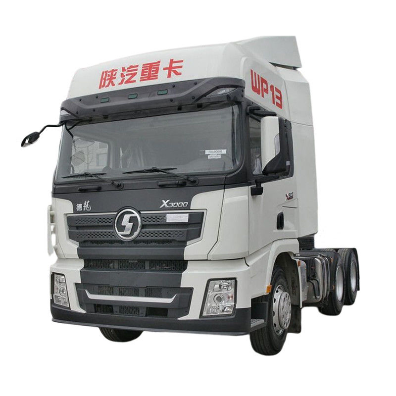 Finestra manuale 500 CV Shacman Delong X3000 Diesel Tractor Head 6x2 Trailer Truck Tractor