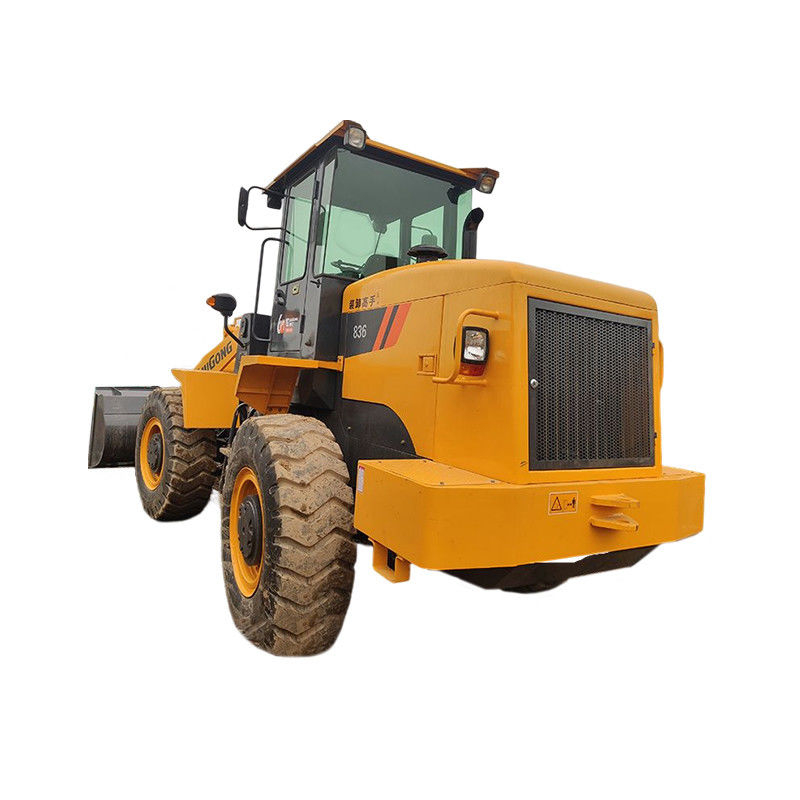 8000 kg LIUGONG 836 Cat Front End Loader Macchine caricatori usati per motore caricatore ruote