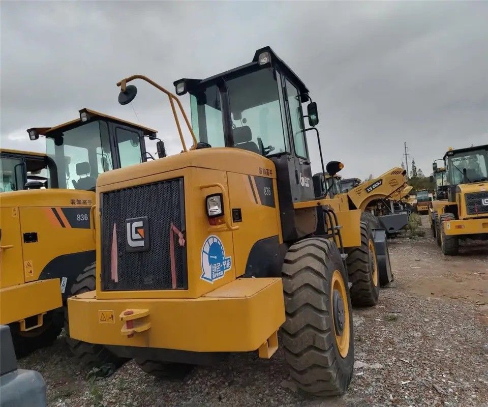 8000 kg LIUGONG 836 Cat Front End Loader Macchine caricatori usati per motore caricatore ruote