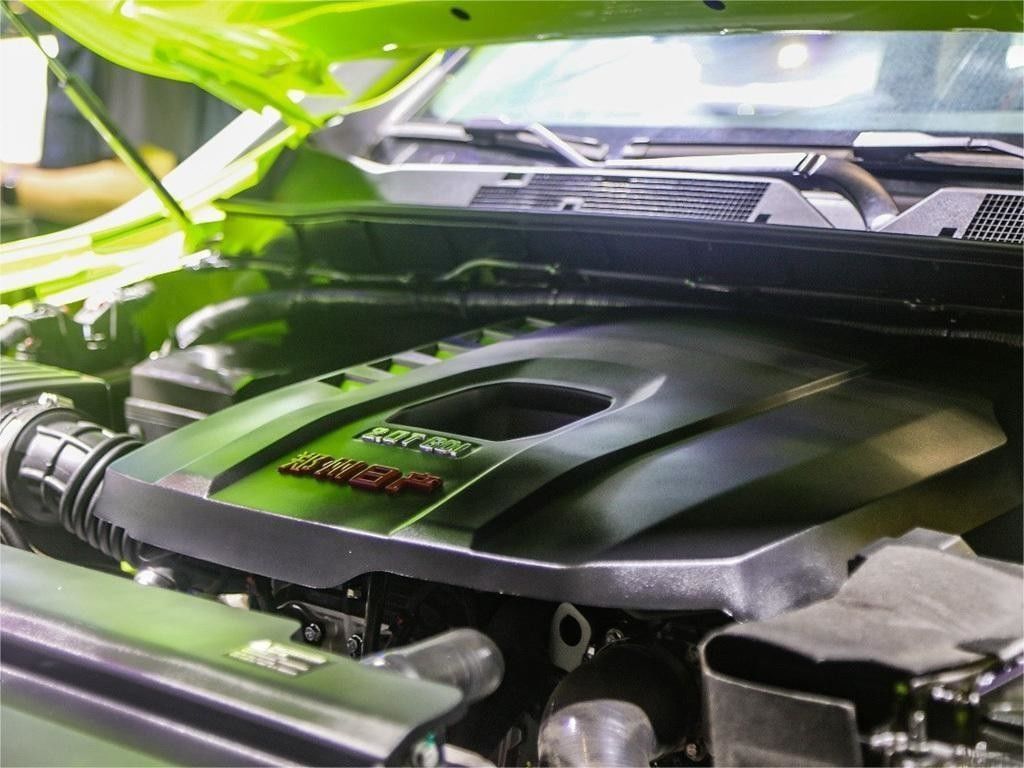 2024 Dongfeng 4*4 8AT Fuel Pickup Truck Con ESC E Rack Sul Tetto In Legno D'Aluminio