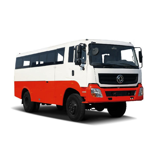 DONGFENG 29 posti Diesel Coach Bus 4x4 Off Road Bus con asse anteriore DONGFENG Assi