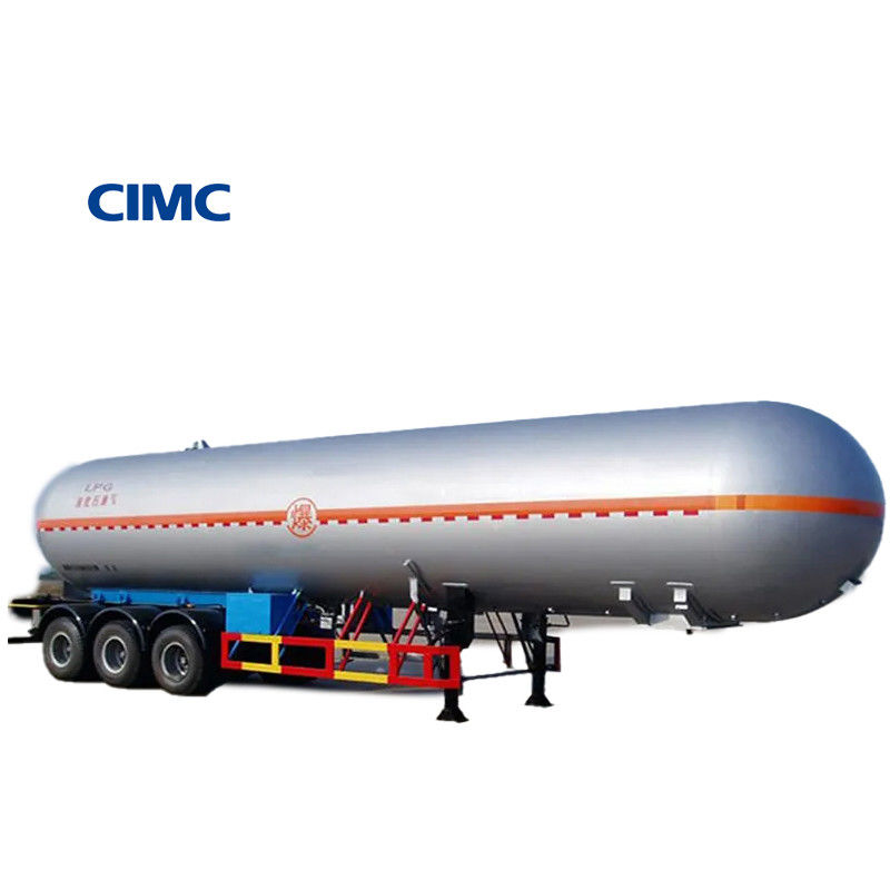 Peso totale Circa 34000kg CIMC LINYU Cisterna a gas naturale semirimorchio per il trasporto di gas