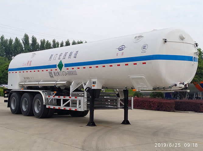 Peso totale Circa 34000kg CIMC LINYU Cisterna a gas naturale semirimorchio per il trasporto di gas
